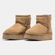 Угги на платформі UGG Classic Mini Brown Platform 13520-Каштановий-36 фото 3